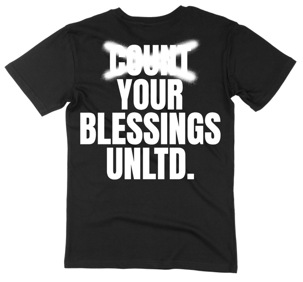BLESSINGS UNLTD. COUNT YOUR BLESSINGS T-SHIRT